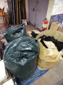 Pallet Containing Assorted Black Cloth