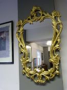 Ornate Gilt Framed Mirror
