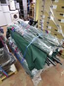 Pallet Containing Assorted Green Parasols