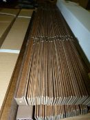*Twenty Four 25mm Basswood Venetian Blinds Size; 76.5cm by 107cm