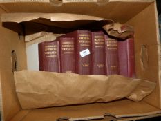 Six Volumes of Harmsworth's Household Encyclopedia