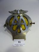 AA Car Badge