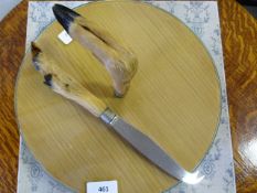 Oak and Hoof Cheese Board with Knife