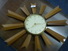 Paico Sunburst Clock