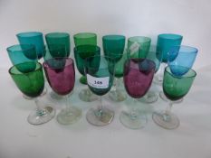 Collection of Vintage Drinking Glasses