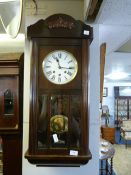 Oak Westminster Chimes Wall Clock