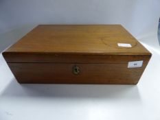 Mahogany Box of Sea Shells