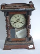 Oak Mantel Clock
