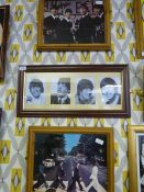 Three Framed Pictures of The Beatles