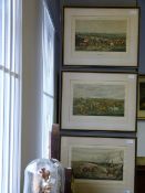 Set of of Three Framed Alken Prints, 