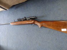 BSA Sporter .22 Rifle With Scope