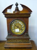 Walnut Cased Mantel Clock 