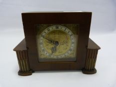 1930's Rotherham Art Deco Mantel Clock