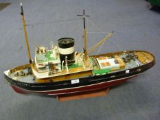 Model of King George V Tug