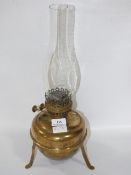 Small Brass Oil Lamp