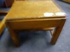 Oak Footstool