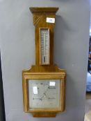 Oak Framed Barometer