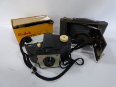 Collection of Three Brownie Cameras