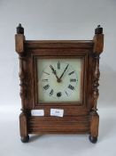 Oak Mantel Clock