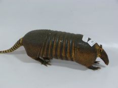Taxidermy Subject of an Armadillo