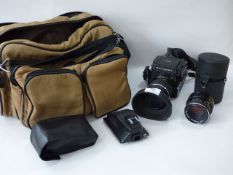 Mamiya 645 Camera with Lens, Bag, Etc