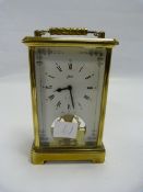 Shats Eight Day Carriage Clock