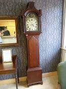 Dentan & Fox Oak Longcase Clock