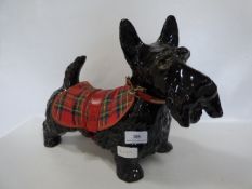 Large Black Scotty Dog