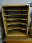 Stripped Wood Filing Unit