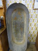 Galvanised Bath