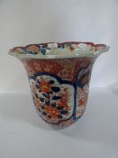 Imari Jardiniere with Faults