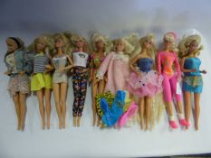 Collection of Barbie Dolls