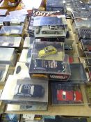 Thirteen Boxed 007 Cars
