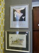 Framed Watercolour of 