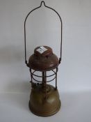 Brown and Gold Tilley Lamp