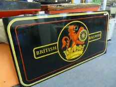 Large Painted British Railways Sign