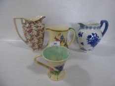 Four Decorative Jugs