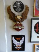 Advertising Harley Davidsons Wall Eagle, Etc