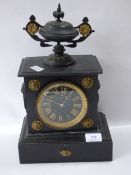Slate Mantel Clock