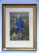 Gilt Framed Signed Print