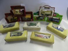 Collection of Eleven Boxed Cars Including Yesteryears, Seven Ups and Matchbox