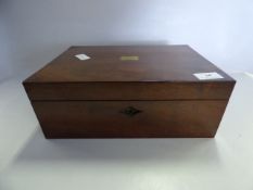 Mahogany Writing Slope