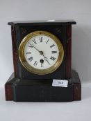 Slate and Marble Mantel Clock