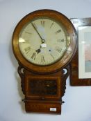Inlaid American Wall Clock
