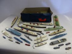 Large Collection of Triang Mimic Sailing Ships