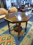 Mahogany Window Table