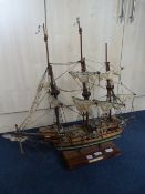 Model of the Galleon Jessica
