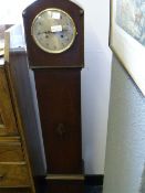 Oak Cased Granddaughter Clock