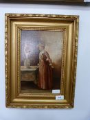 Gilt Framed Oil of a Distinguished Lady