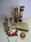 Tray of Vintage Toys